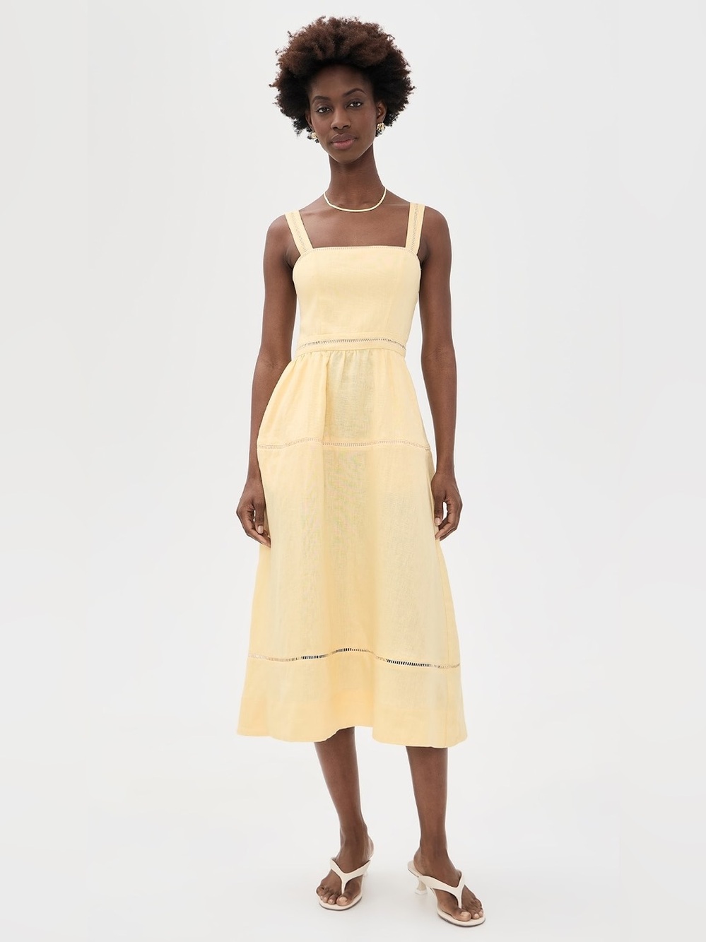 🔖Reformation Everett Linen Dress